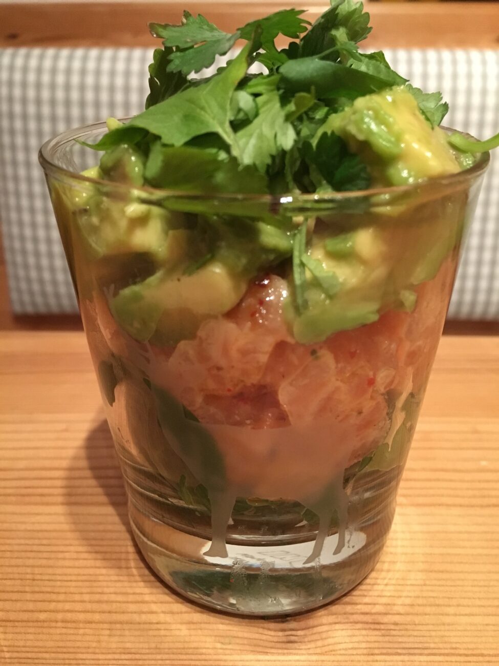 Salmon & avocado tartar